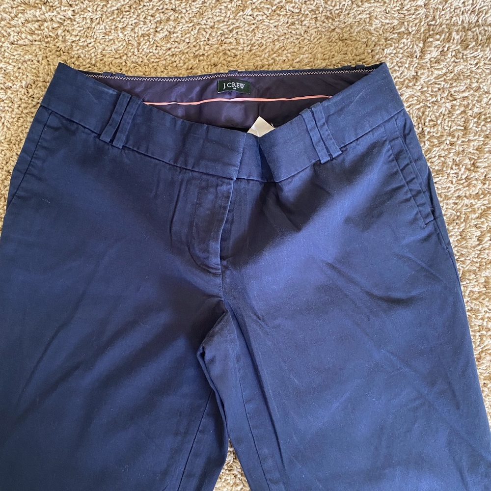 J. crew navy blue trouser